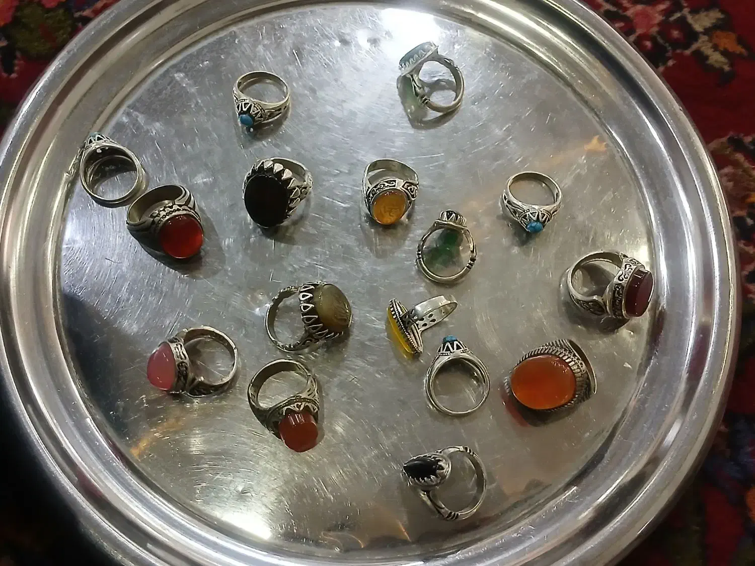 انگشتر نقره|بدلیجات|اصفهان, بوستان ناژوان|دیوار