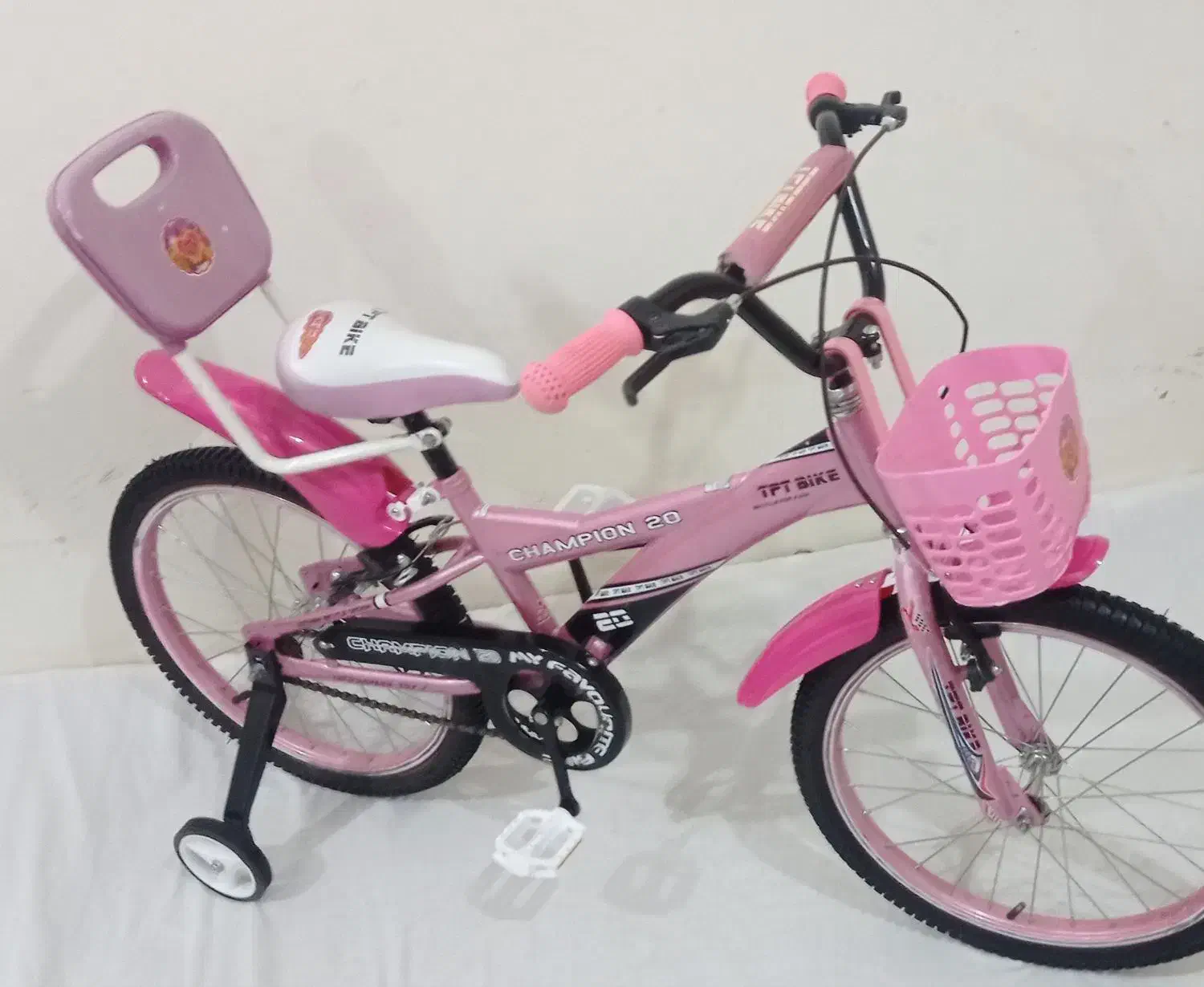 دوچرخه سایز ۲۰ دخترانه صورتی درحدصفر فروشگاهی|دوچرخه، اسکیت، اسکوتر|تبریز, |دیوار