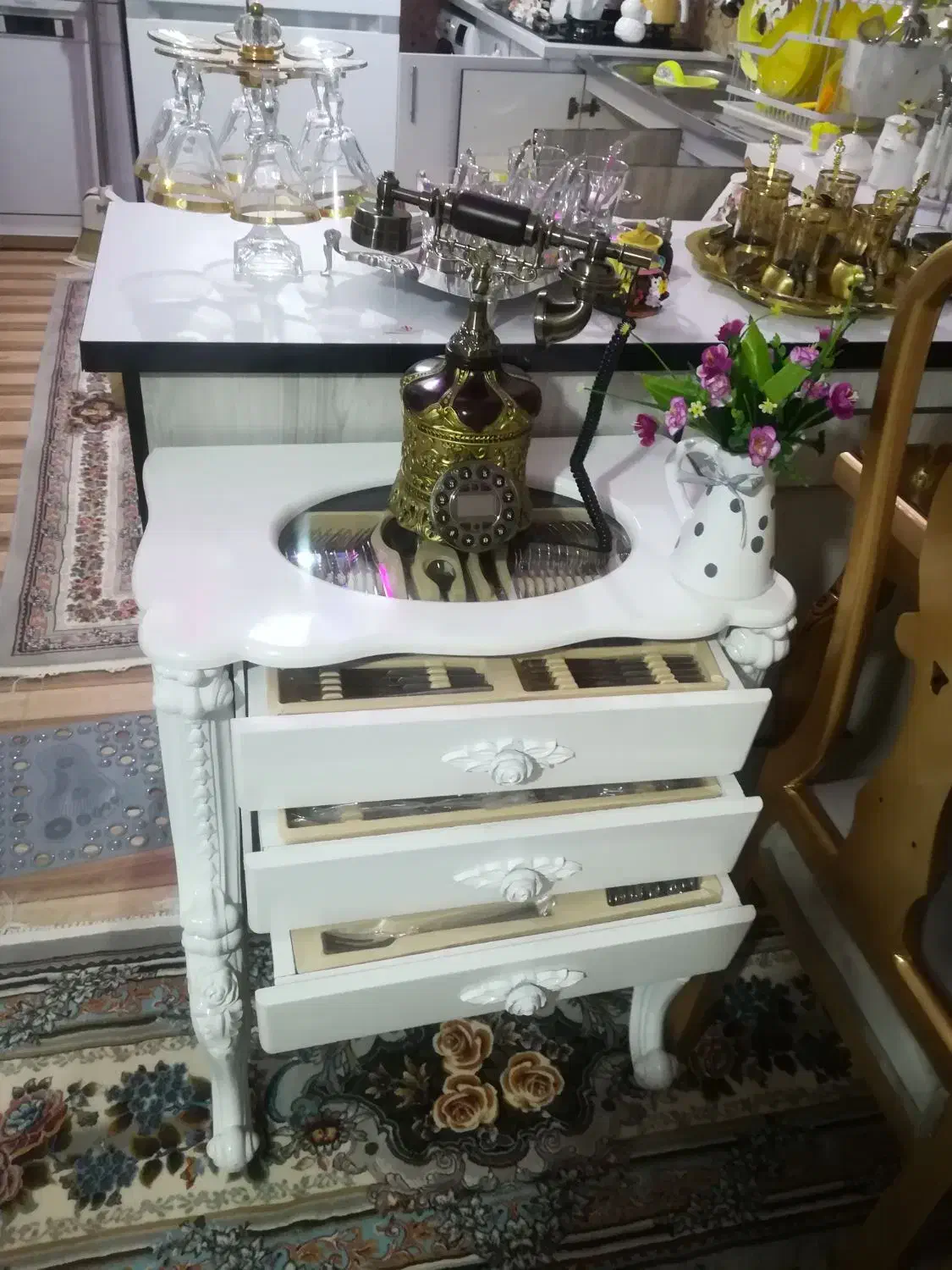 تلفن نونو مناسب جهیزیه با کارتن|تلفن رومیزی|مشهد, انصار|دیوار