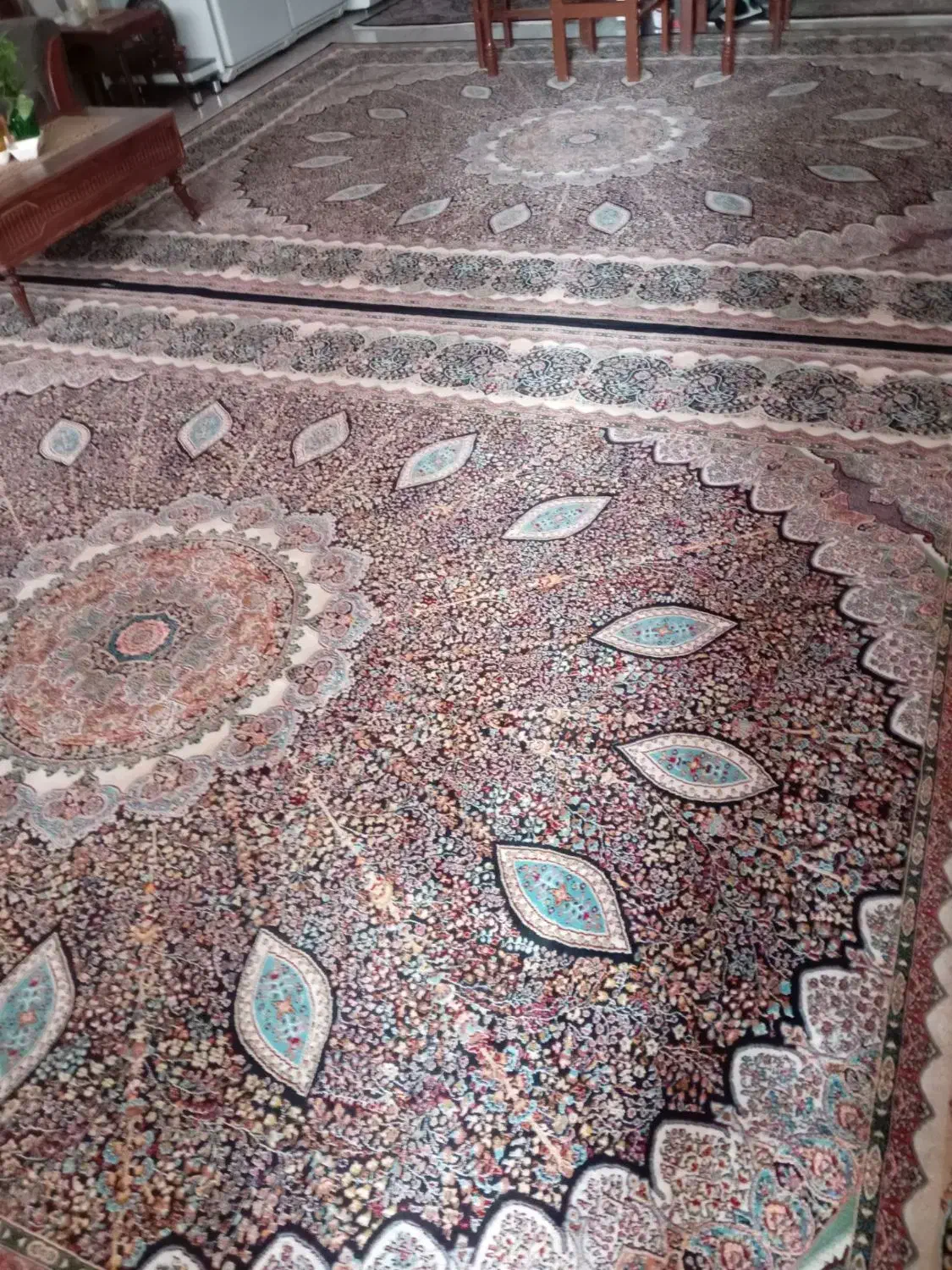 دوعدد فرش|فرش|نیشابور, شهید بهشتی|دیوار