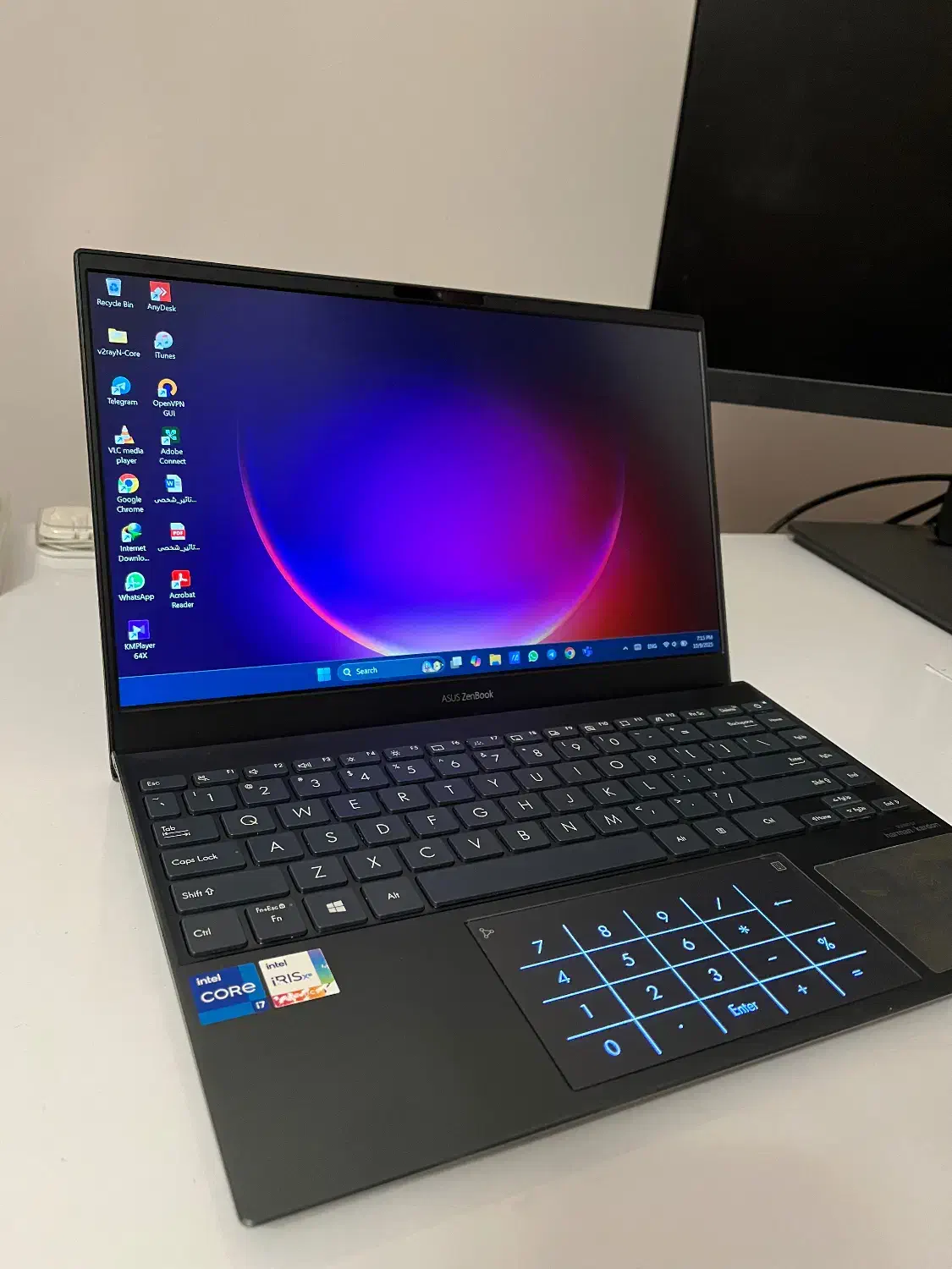 لپ تاپ asus zenbook 2020|رایانه همراه|تهران, سنائی|دیوار