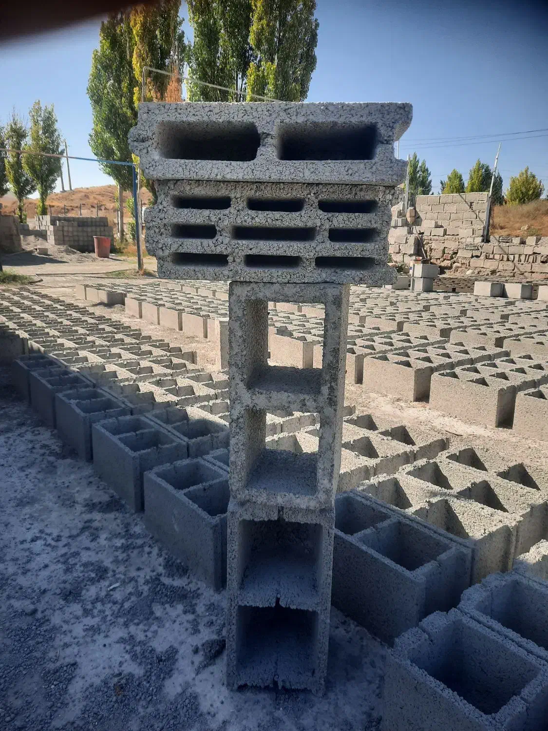 انواع بلوک سبک وسنگین جعفری|مصالح و تجهیزات ساختمان|اهر, |دیوار