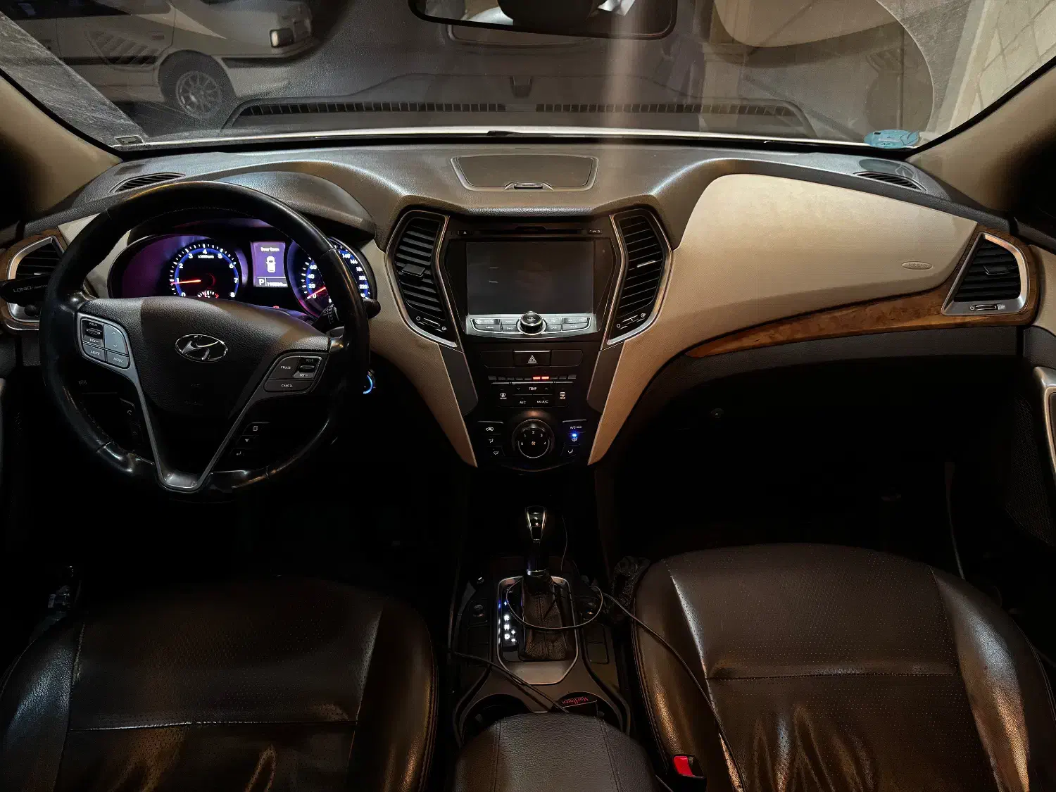 سانتافه ۲۰۱۴ نیمه فول|خودرو سواری و وانت|قزوین, |دیوار