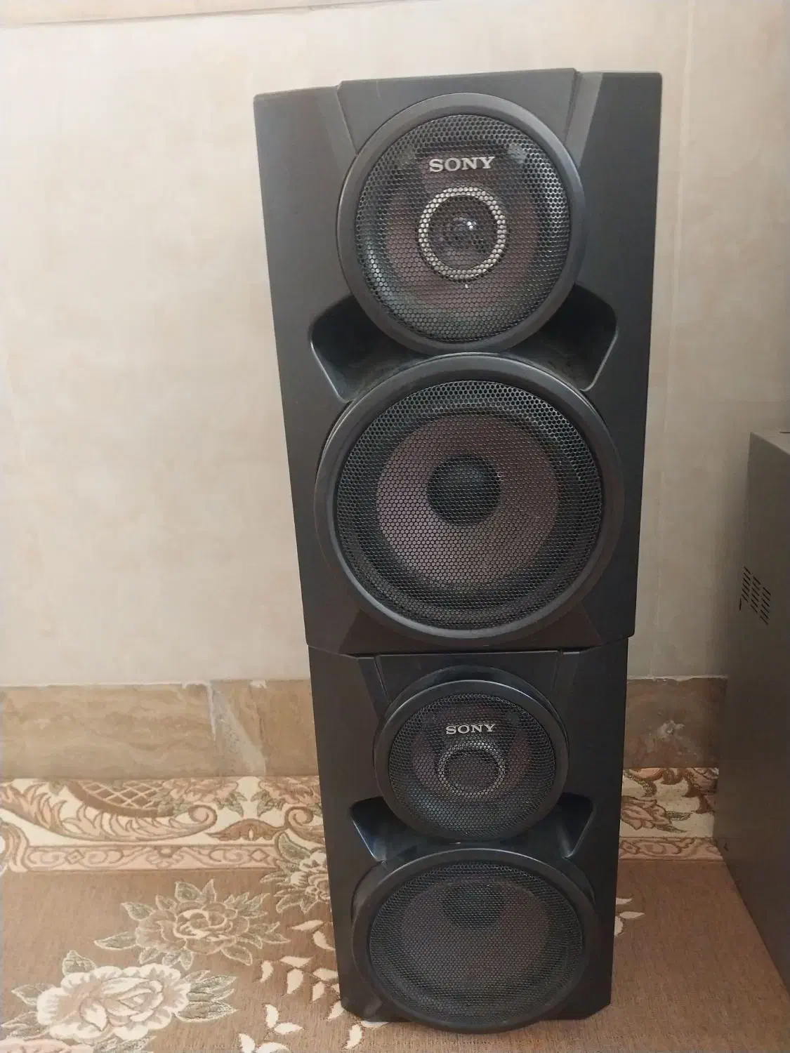 دو عدد باند سونی|سیستم صوتی خانگی|قم, نیروگاه|دیوار