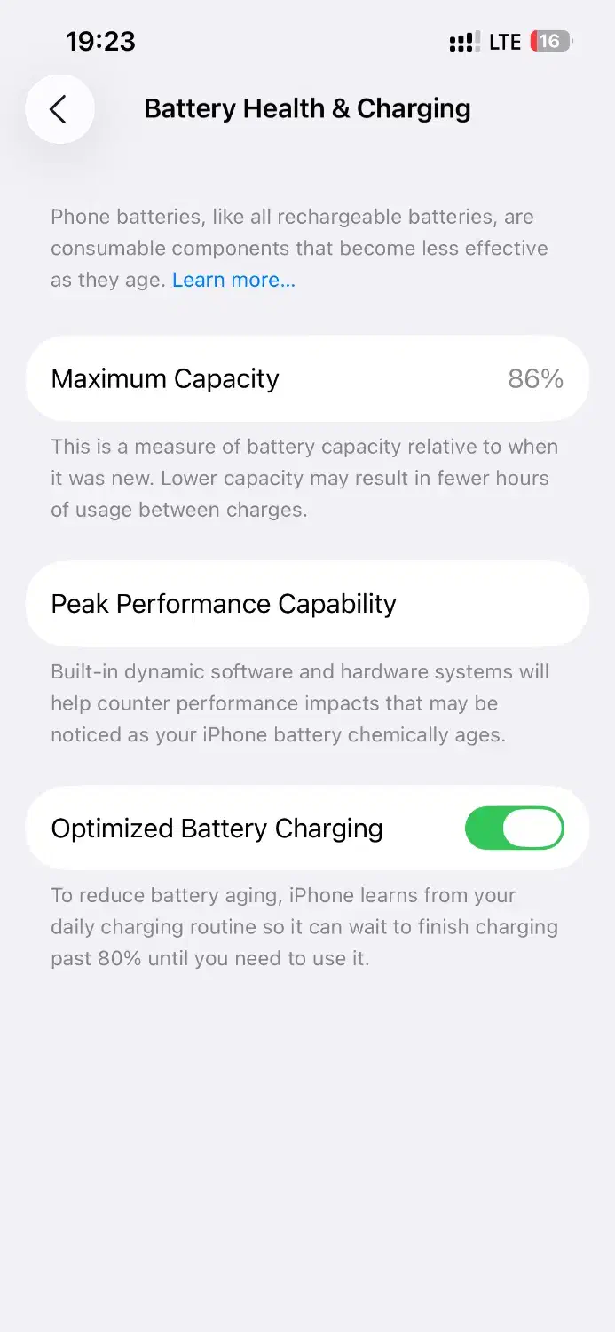 ایفون ۱۳ نرمال باتری ۸۶|موبایل|ری, ملک‌آباد|دیوار