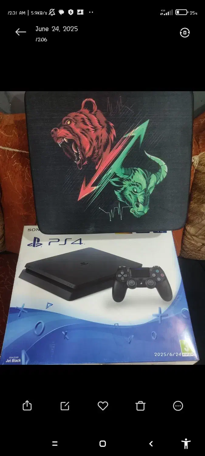 فروش دستگاه پی اس فور اسلیم در حد خشک خشک به شرط|کنسول، بازی ویدئویی و آنلاین|دهدشت, |دیوار