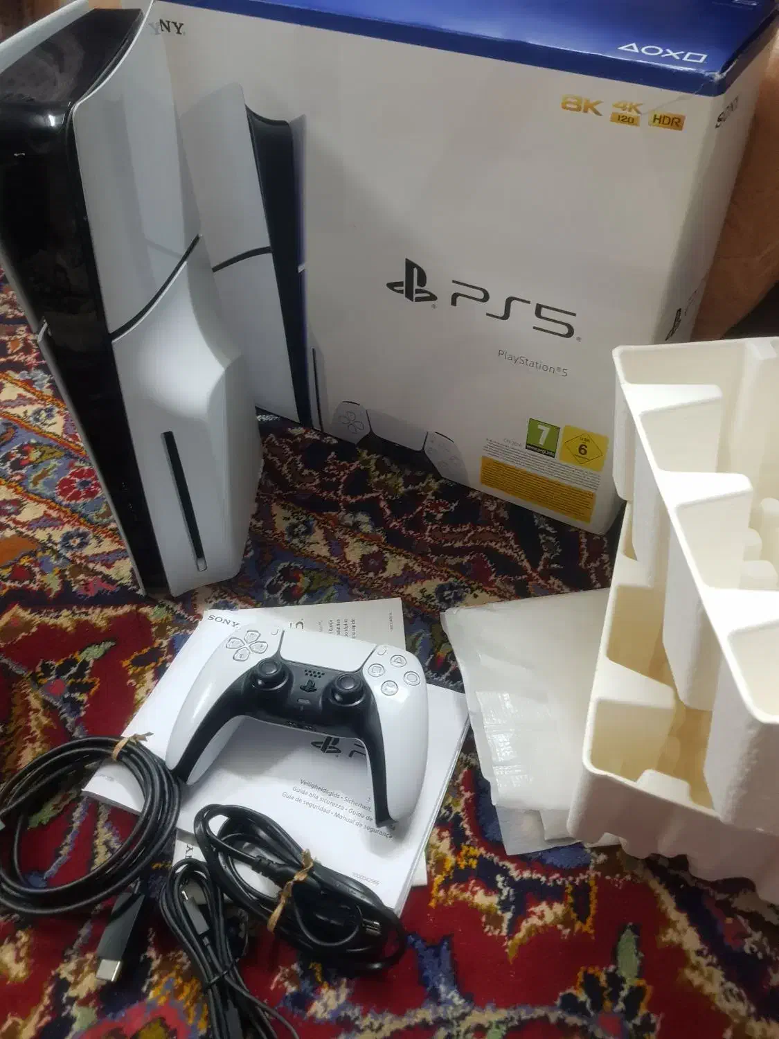 پلی ۵ اسلیم دیسکخور سفارش اروپا درحده نوps5|کنسول، بازی ویدئویی و آنلاین|اصفهان, خانه اصفهان|دیوار