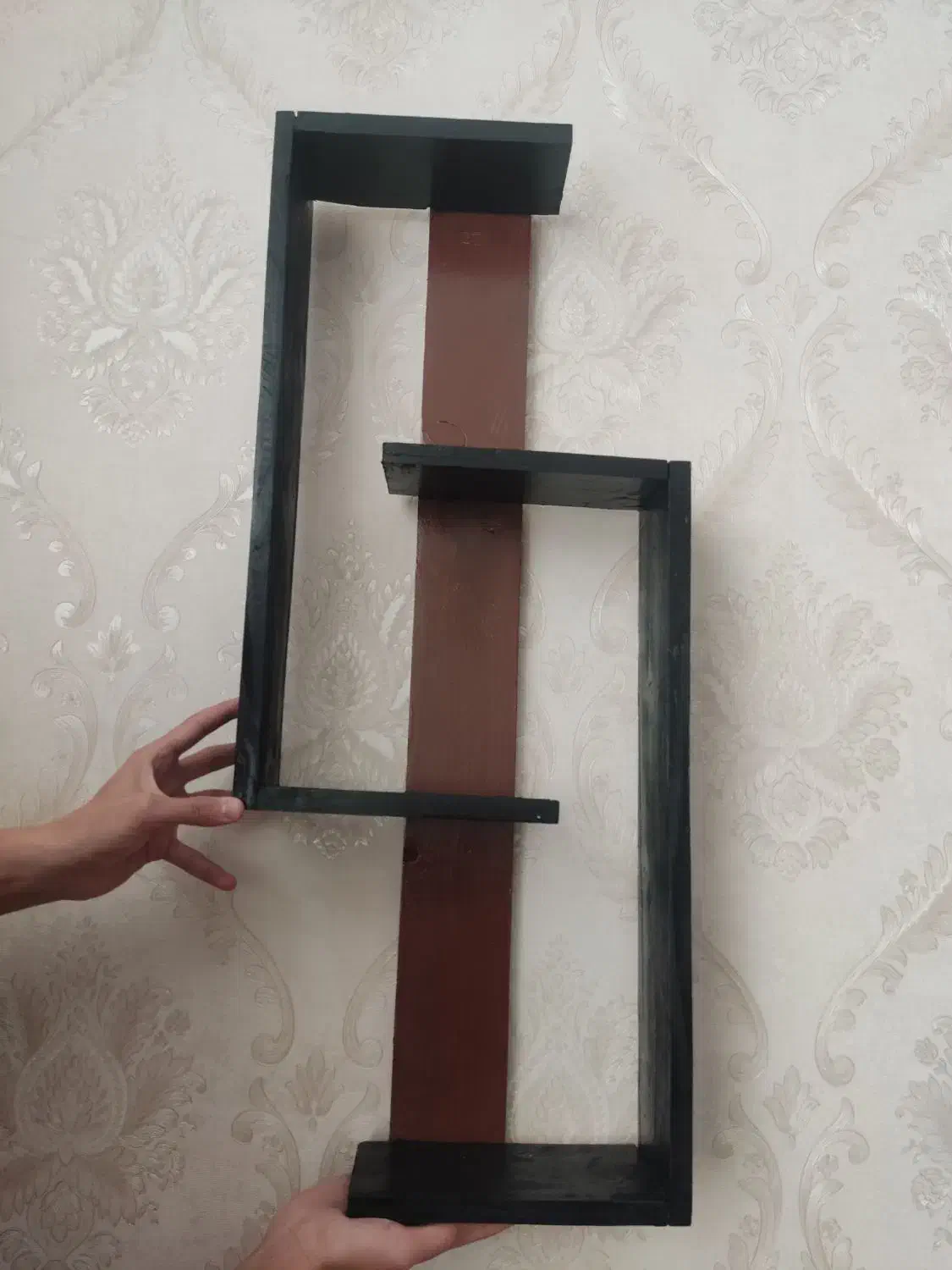 شلف چوبی|کتابخانه، شلف، قفسه‌های دیواری|تربت‌حیدریه, مظفریه|دیوار