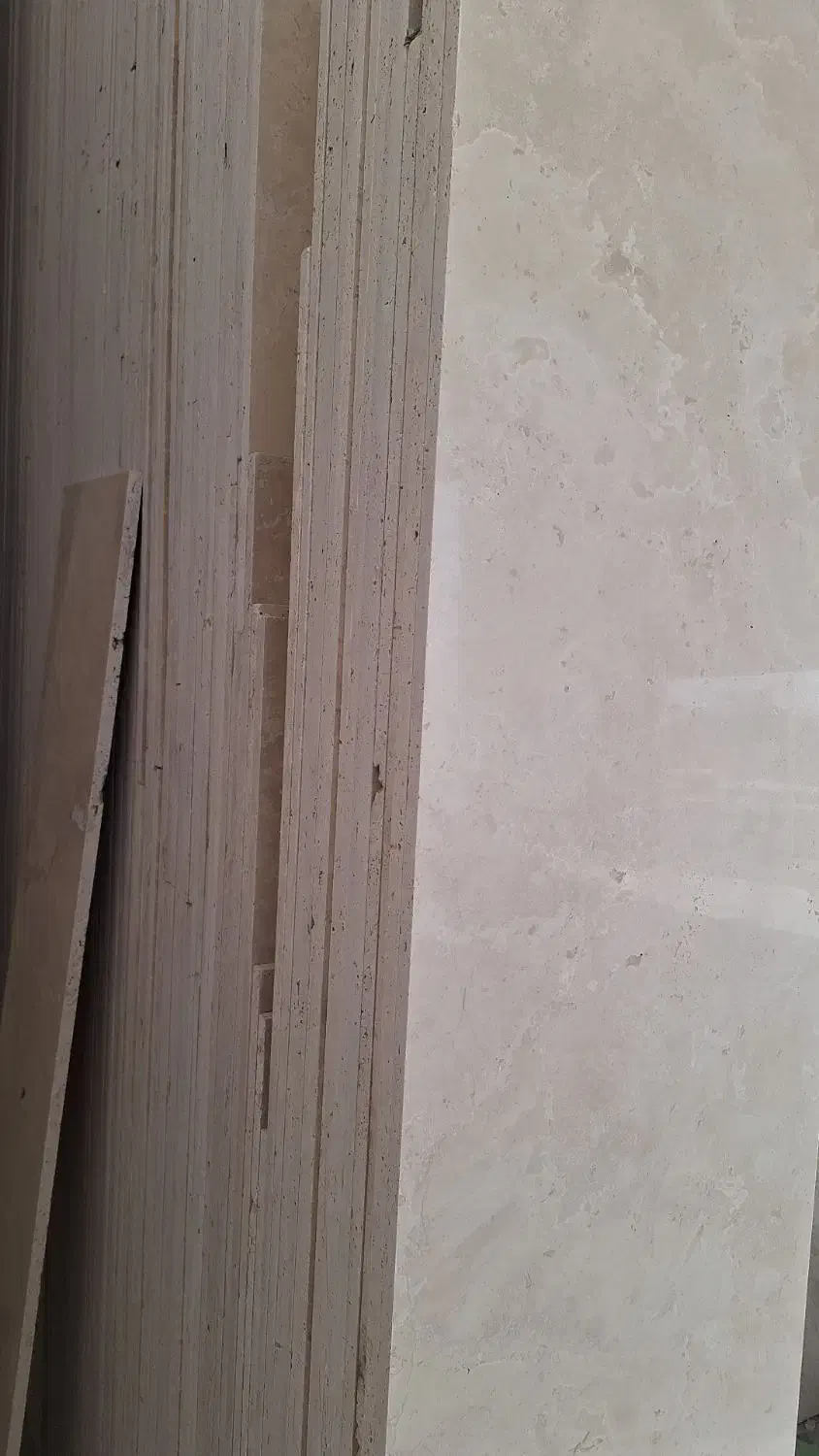 سنگ تراورتن ابگرم سلاری وحاجی اباد به قیمت مناسب|مصالح و تجهیزات ساختمان|باسمنج, |دیوار