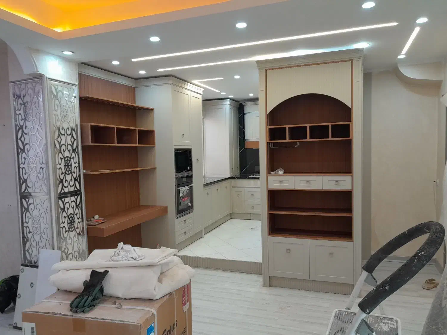 طراحی وساخت کابینت وکمد دیواری وتمام مصنوعاتmdf|خدمات پیشه و مهارت|کرج, مجتمع صنفی صنعتی|دیوار