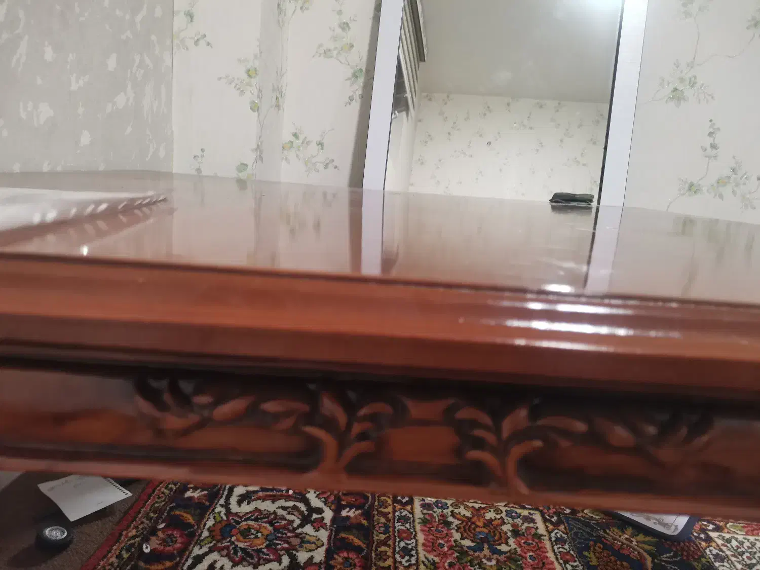 میز چوبی راش مبلمان|مبلمان خانگی و میز عسلی|لنجان, |دیوار