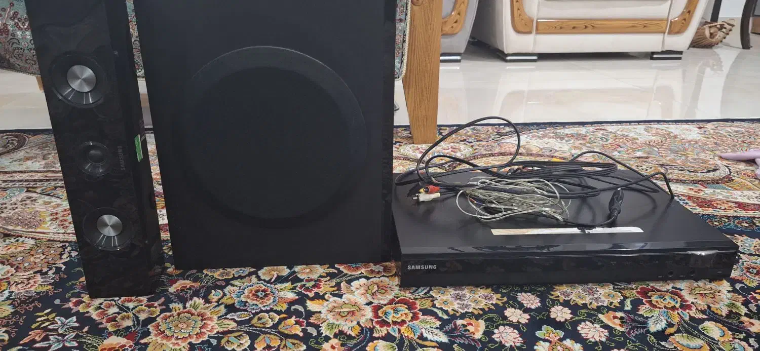 سینما خانواده سامسونگ به همراه دستگاه دی وی دی|سیستم صوتی خانگی|لنگرود, |دیوار