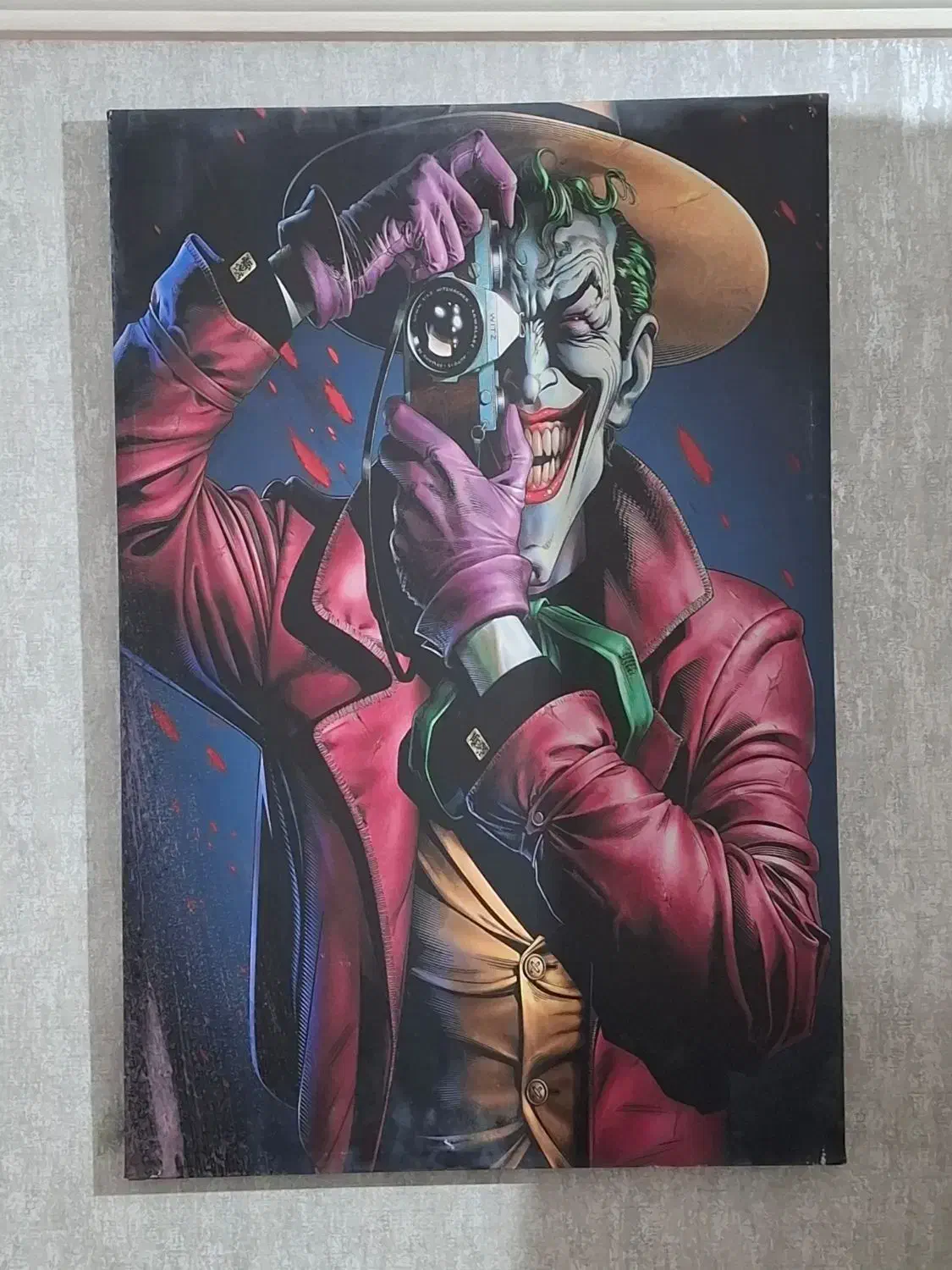 تابلو تغریبا بزرگ با طرح جوکر|تابلو، نقاشی، عکس|گرگان, |دیوار