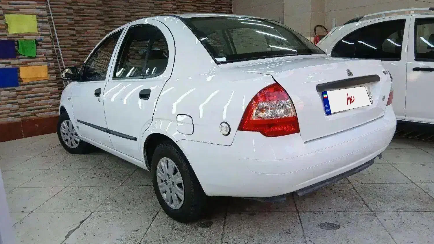 تیبا ۹۶ صندوق دار دوگانهCNG کارخانه|خودرو سواری و وانت|فردیس, ثابتی|دیوار