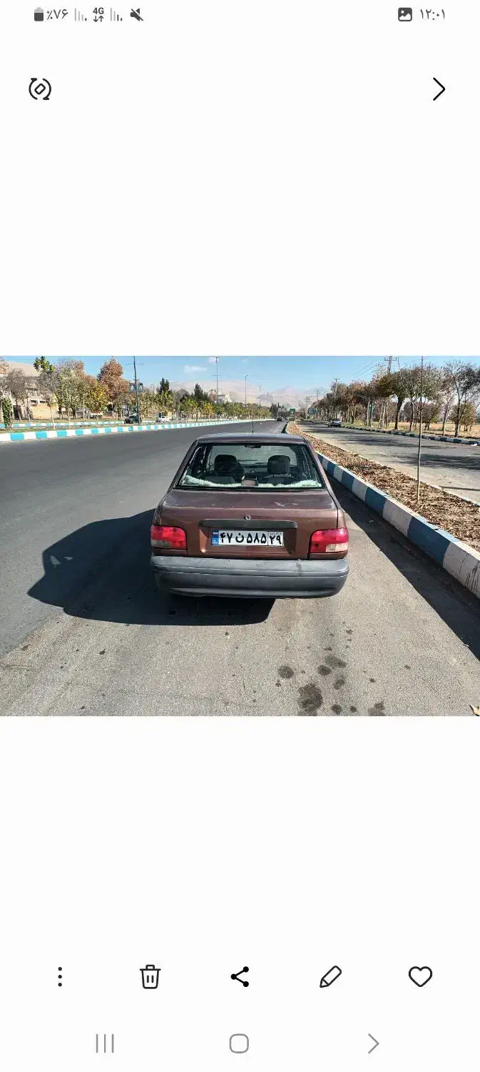 پراید صبا ۸۶|خودرو سواری و وانت|صحنه, |دیوار