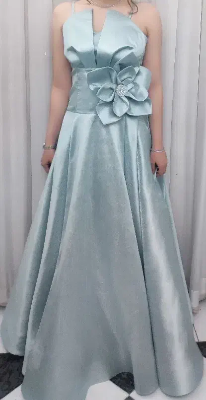 لباس مجلسی رنگ سبزابی تیفانی سایز38جنس ساتن میکادو|لباس|تهران, تهرانپارس غربی|دیوار