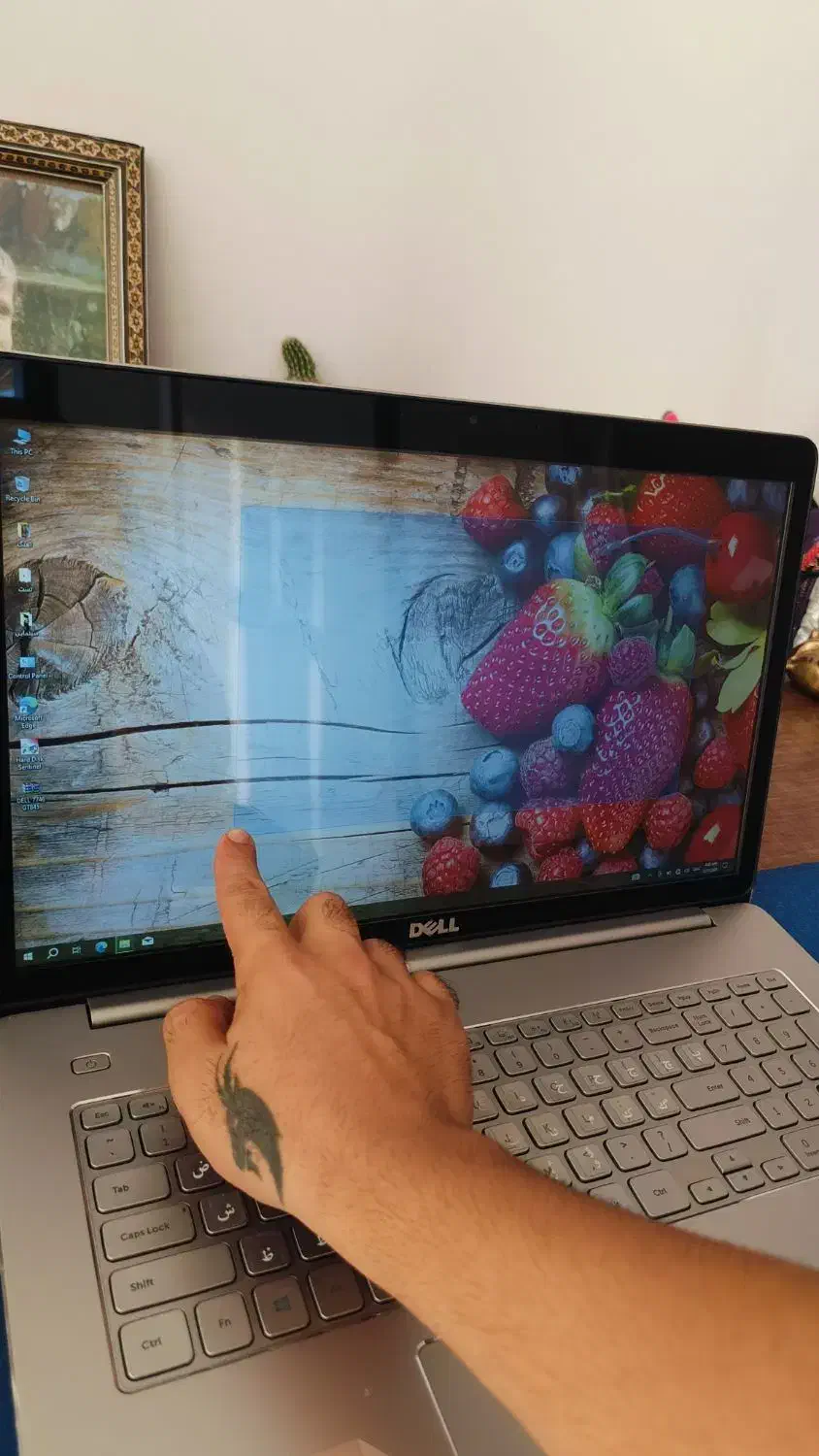 لپتاپ 17 اینچی Dell لمسی CPU i7+گرافیک 16G +4Gb رم|رایانه همراه|ارومیه, |دیوار