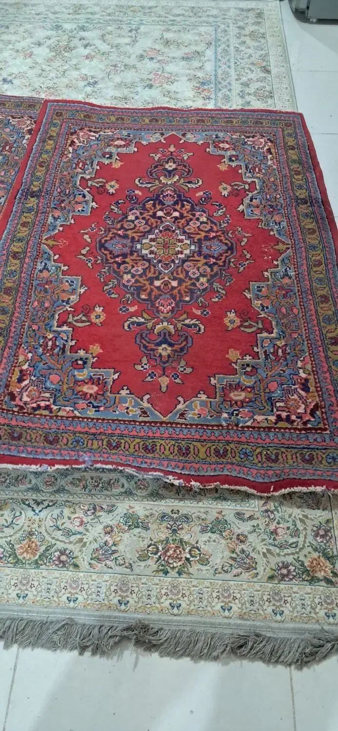 دو عدد فرش دستبافت قدیمی|فرش|قدس, شهرقدس|دیوار