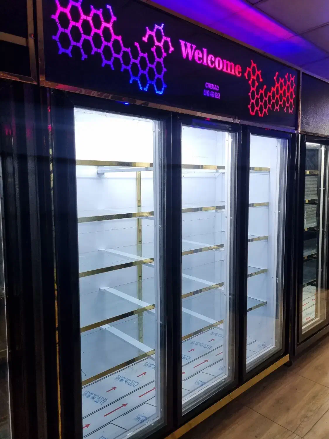 یخچال و فریزر ایستاده فروشگاهی|فروشگاه و مغازه|کرج, اصفهانی‌ها|دیوار