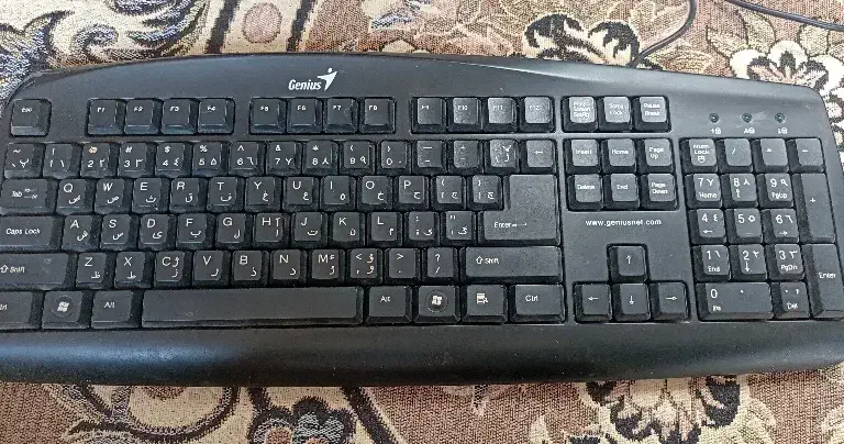 کیبورد cenius|قطعات و لوازم جانبی رایانه|اصفهان, زاجان|دیوار