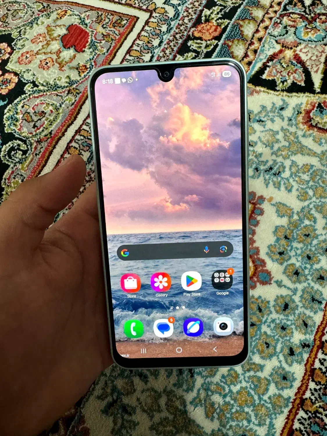 گوشی سامسونگ A16 نو نو|موبایل|نجف‌آباد, یزدانشهر|دیوار