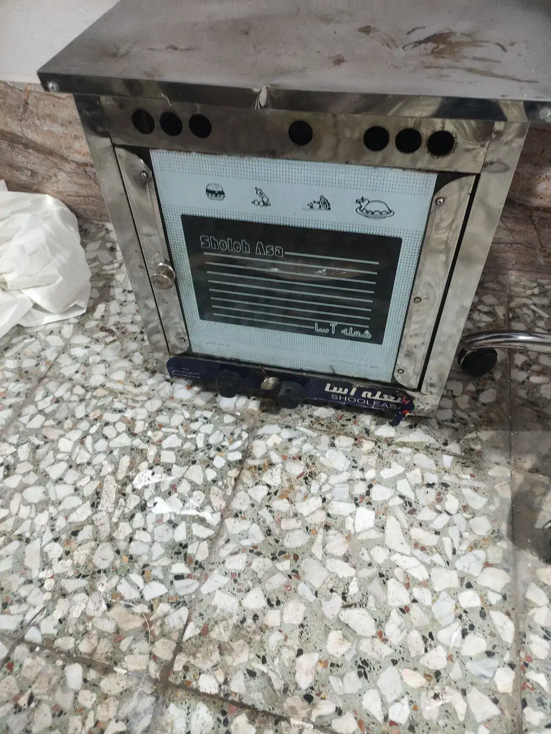 تنور گازی|اجاق گاز و لوازم برقی پخت‌وپز|رشت, جانبازان|دیوار