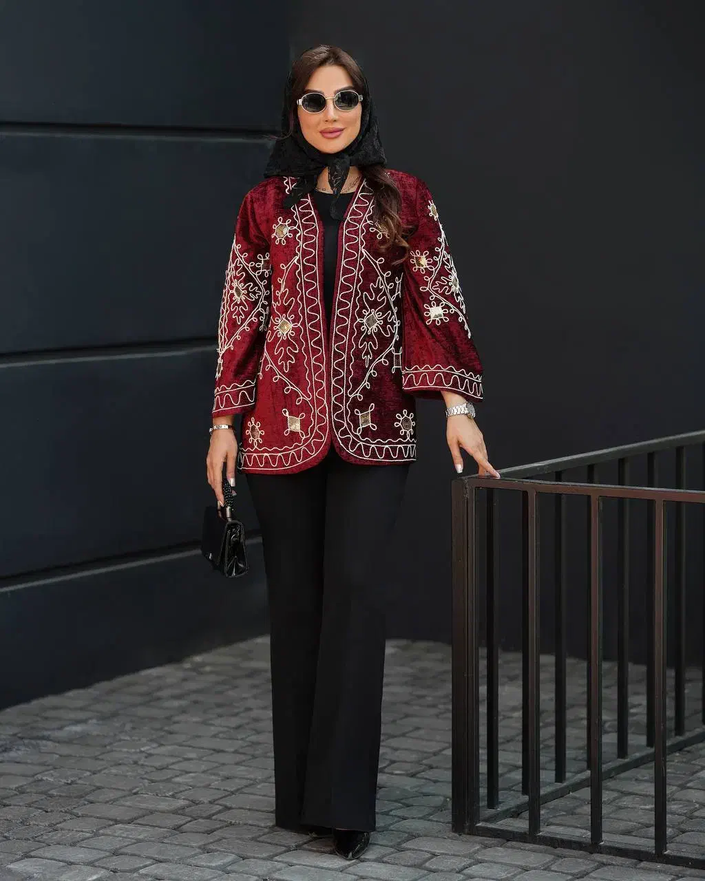 مانتو مخمل پاییزه|لباس|آبدانان, |دیوار