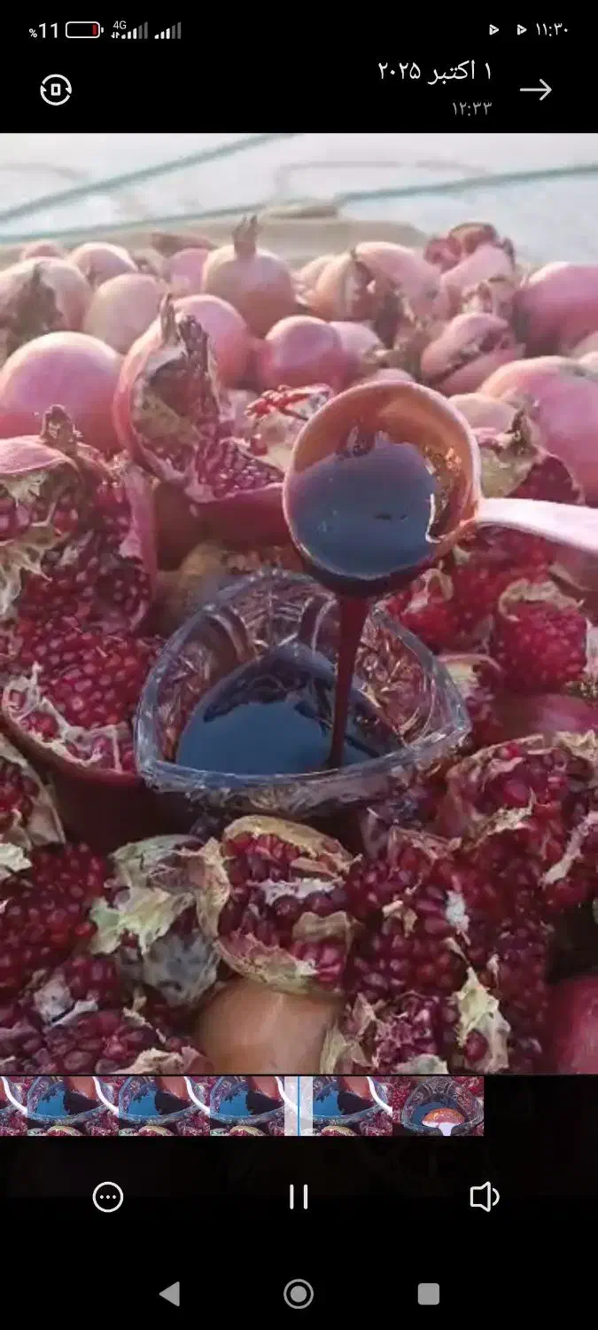 رب انار خالص درجه یک|خوردنی و آشامیدنی|شیراز, شاپورجان|دیوار