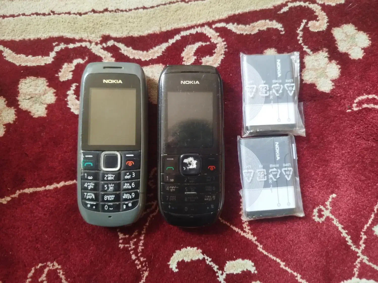 گوشی نوکیا 1616 قدیمی و اصل همراه باتری نو|موبایل|اهواز, کوی آغاجاری|دیوار