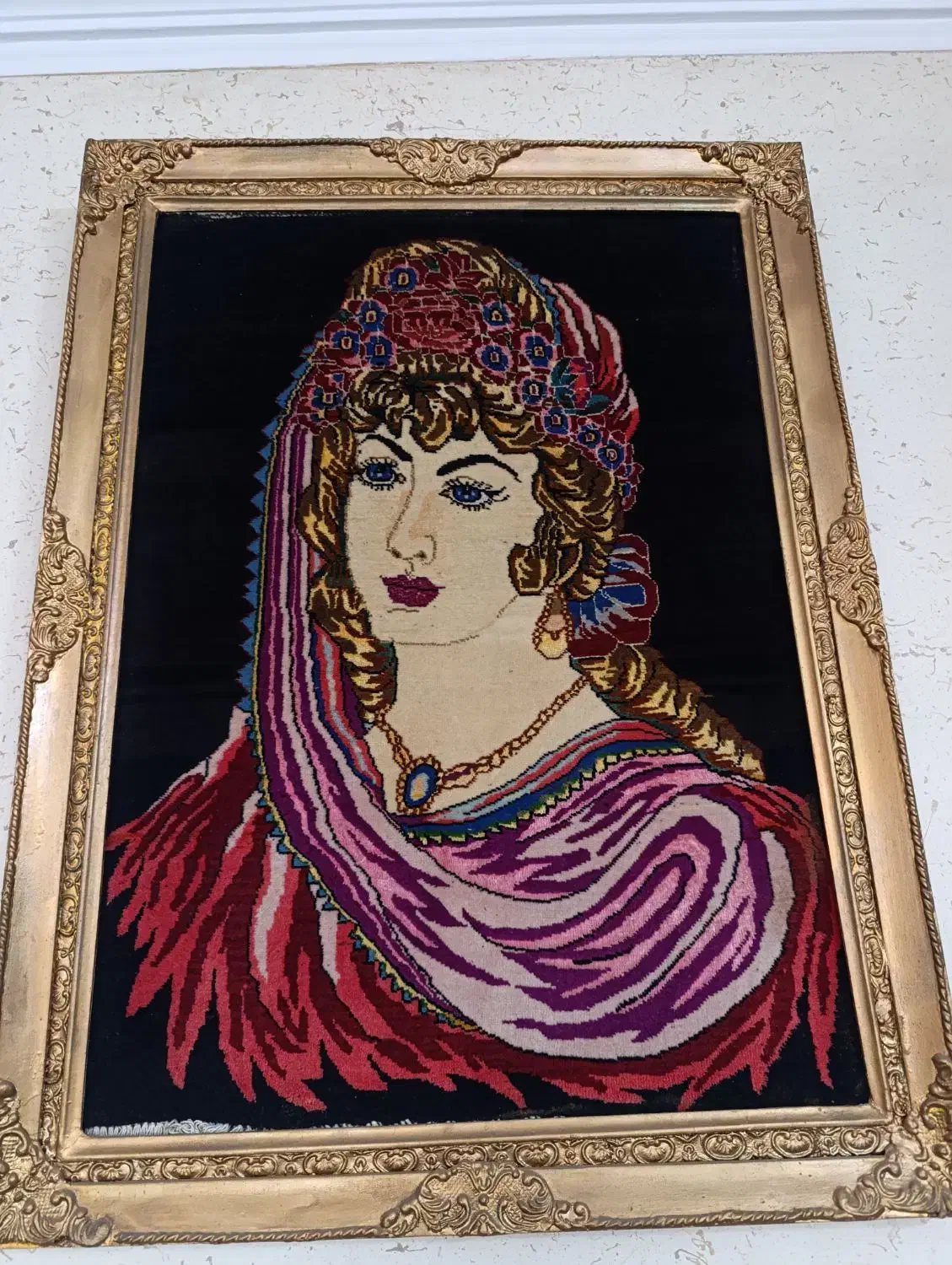 تابلو فرش|تابلو فرش|فردیس, نسترن غربی|دیوار