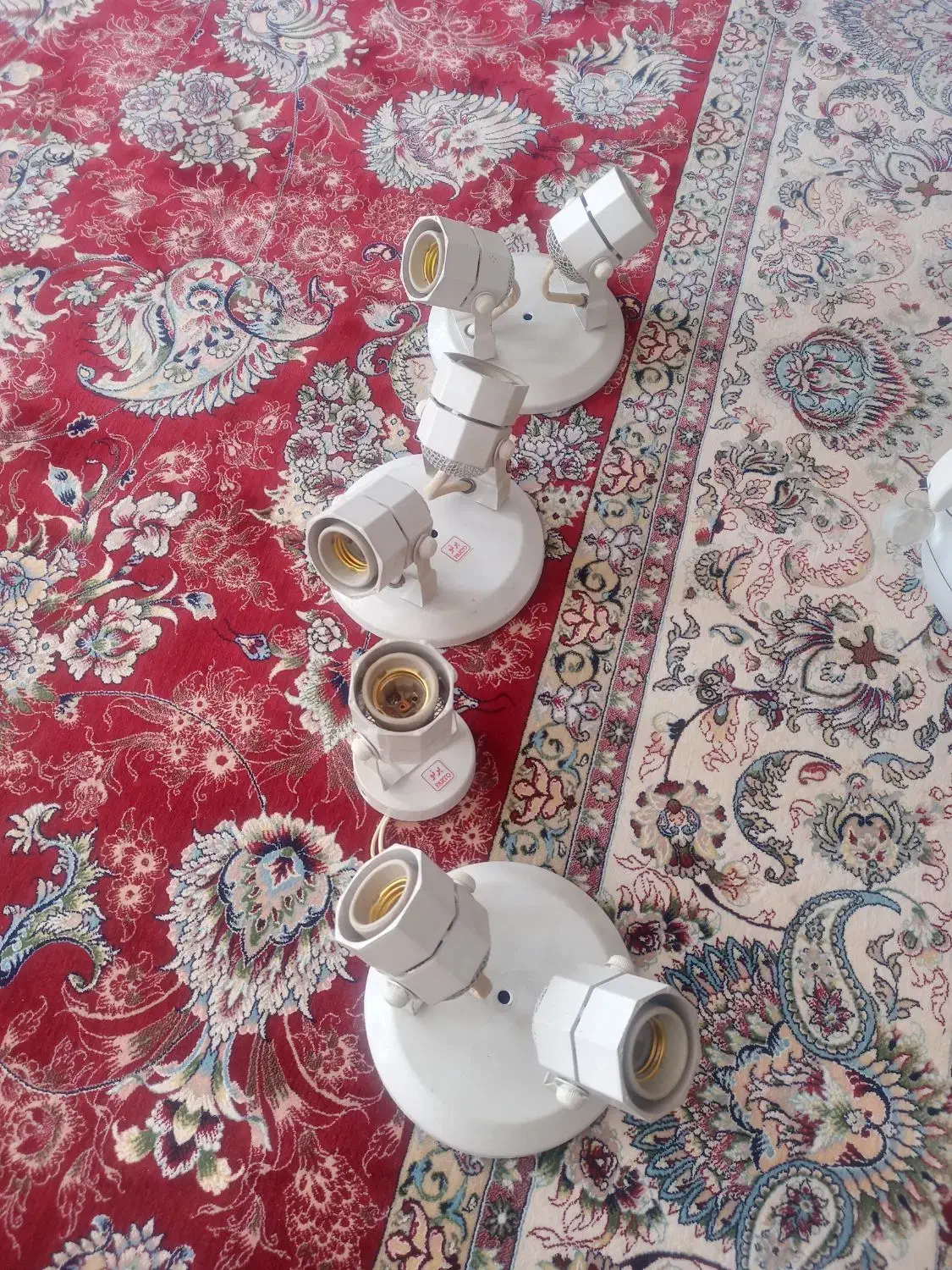 سرلامپ های دوشاخه و لوستر آشپزخانه‌|لوستر و چراغ آویز|نجف‌آباد, یزدانشهر|دیوار