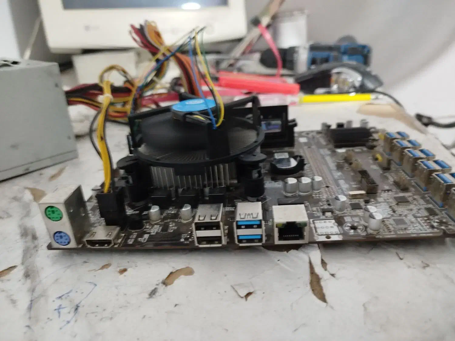 مادربرد B250 BTC ddr4|قطعات و لوازم جانبی رایانه|ورامین, خیر آباد|دیوار
