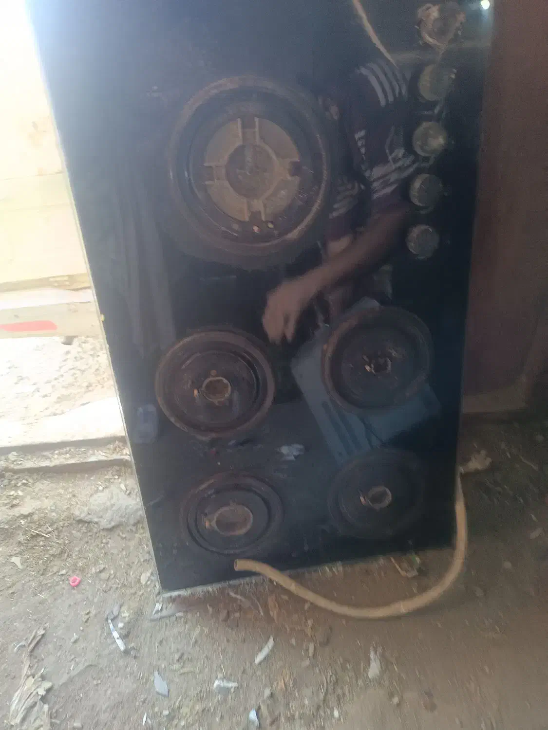 اجاق گازرومیزی شیشه ای|اجاق گاز و لوازم برقی پختوپز|شاندیز, |دیوار