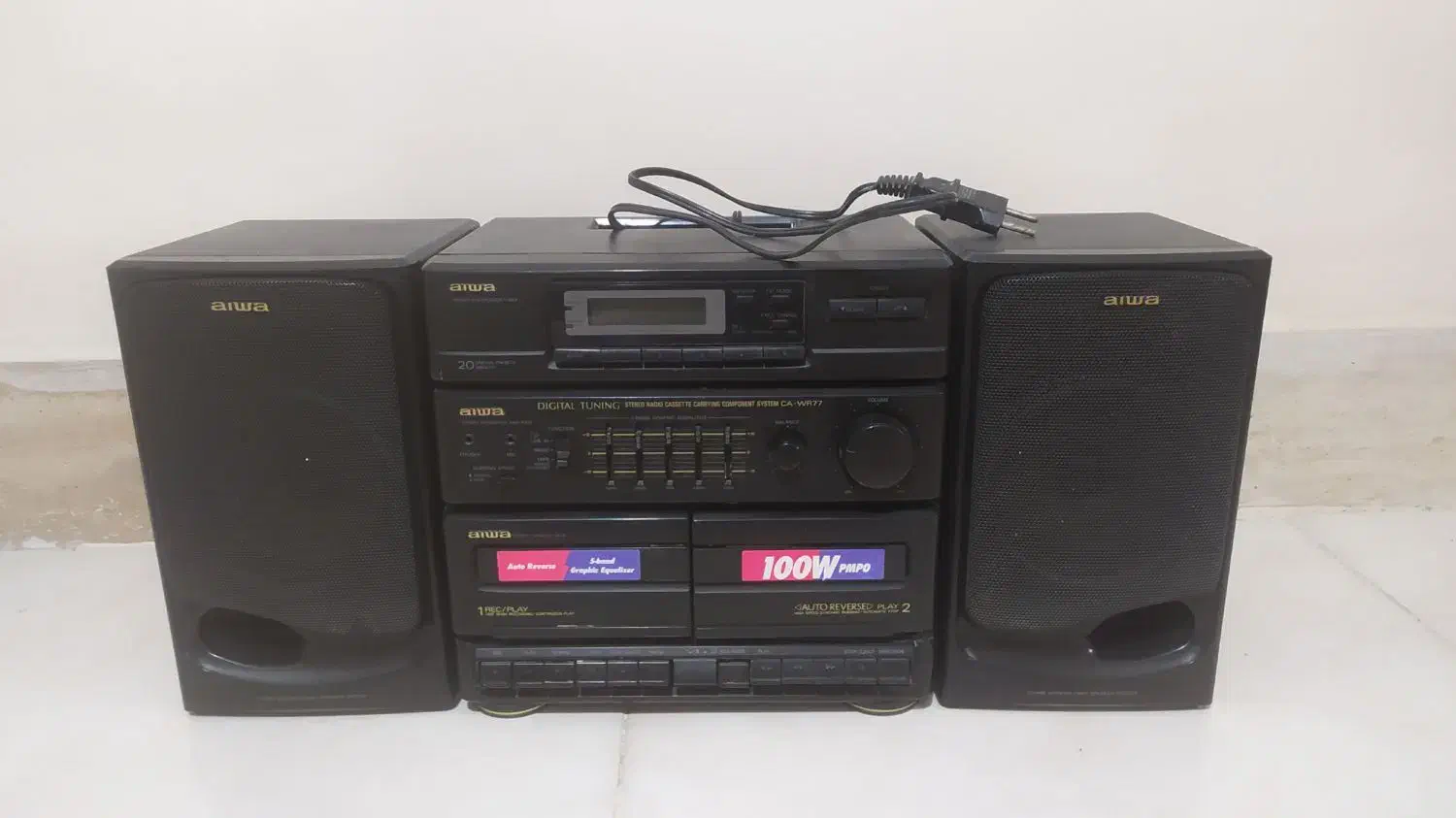 ضبط صوت نوار خور و رادیو آیوا|سیستم صوتی خانگی|خرمآباد, |دیوار