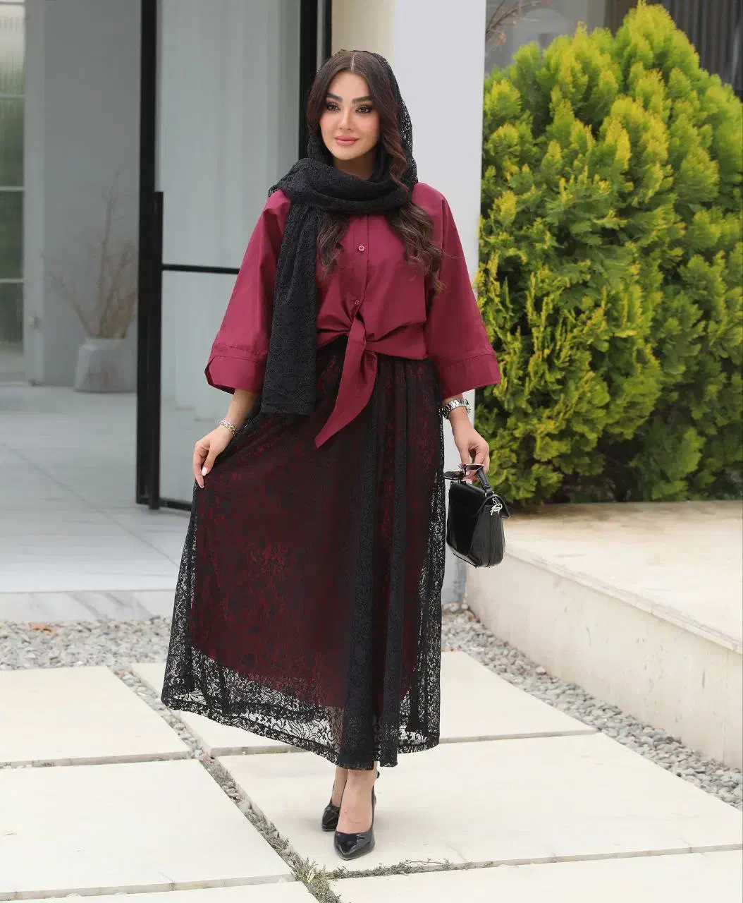 شومیز و دامن یلدایی|لباس|باقرشهر, |دیوار