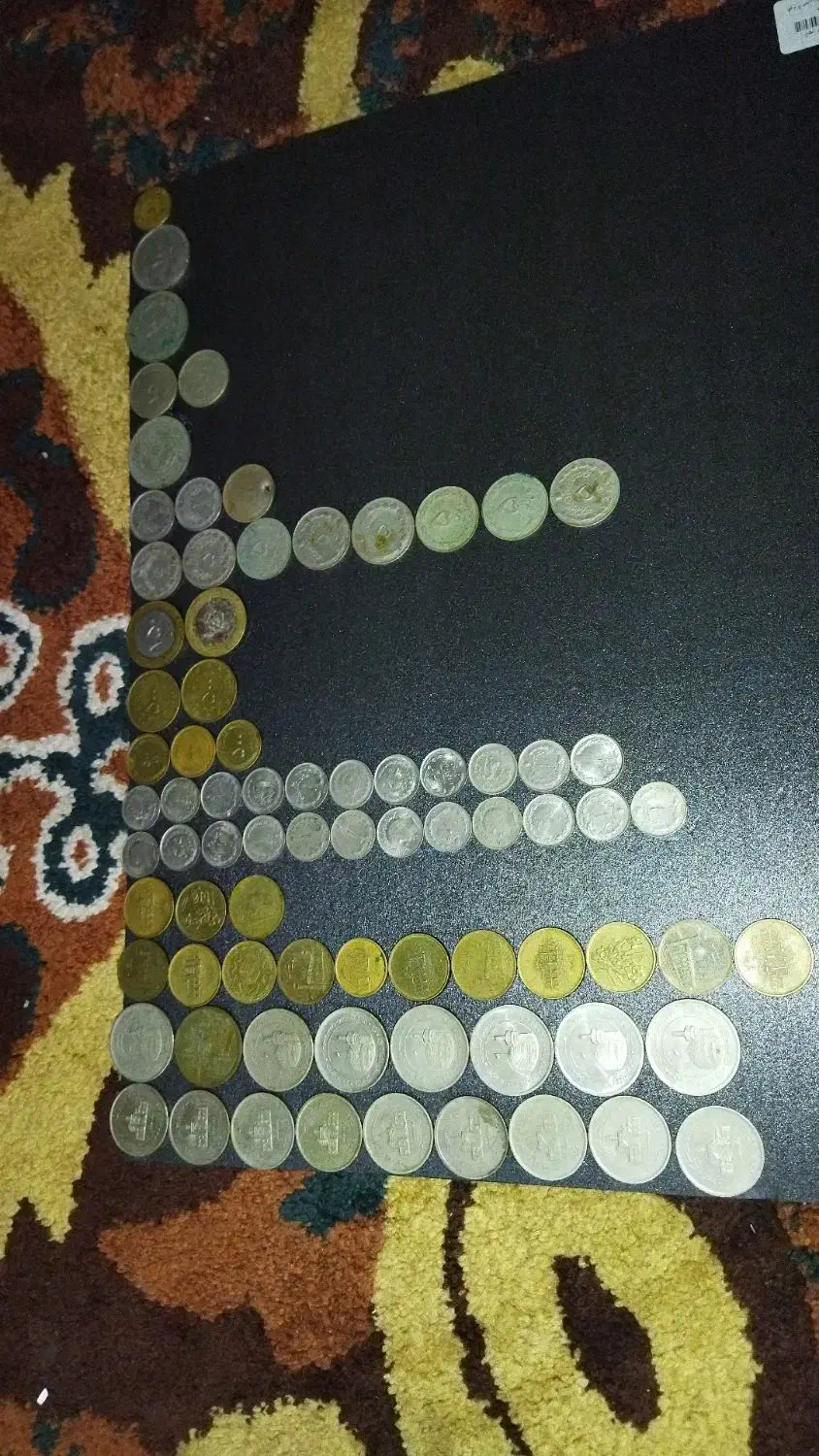 ۷۸عدد سکه قدیم و جدید|کلکسیون سکه، تمبر، اسکناس|لاهیجان, انقلاب|دیوار