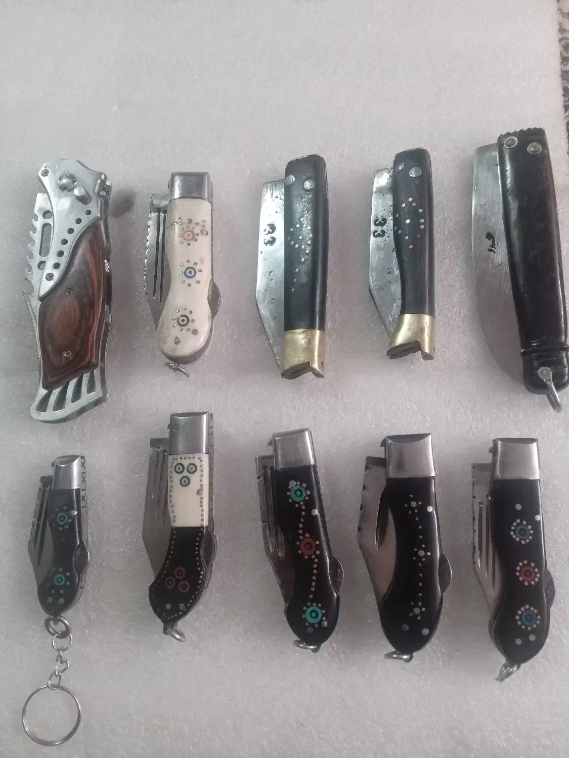 چاقو فروشی|کلکسیون اشیاء عتیقه|تکاب, |دیوار