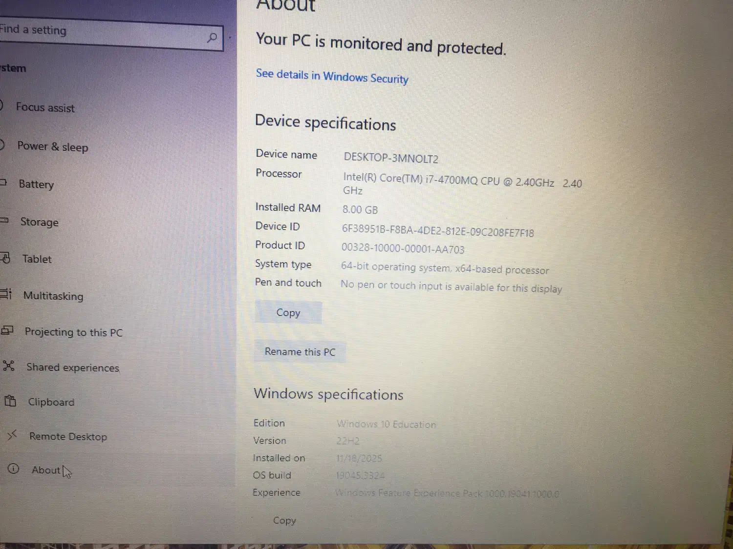 Dell i7 MQ|رایانه همراه|بهارستان, |دیوار