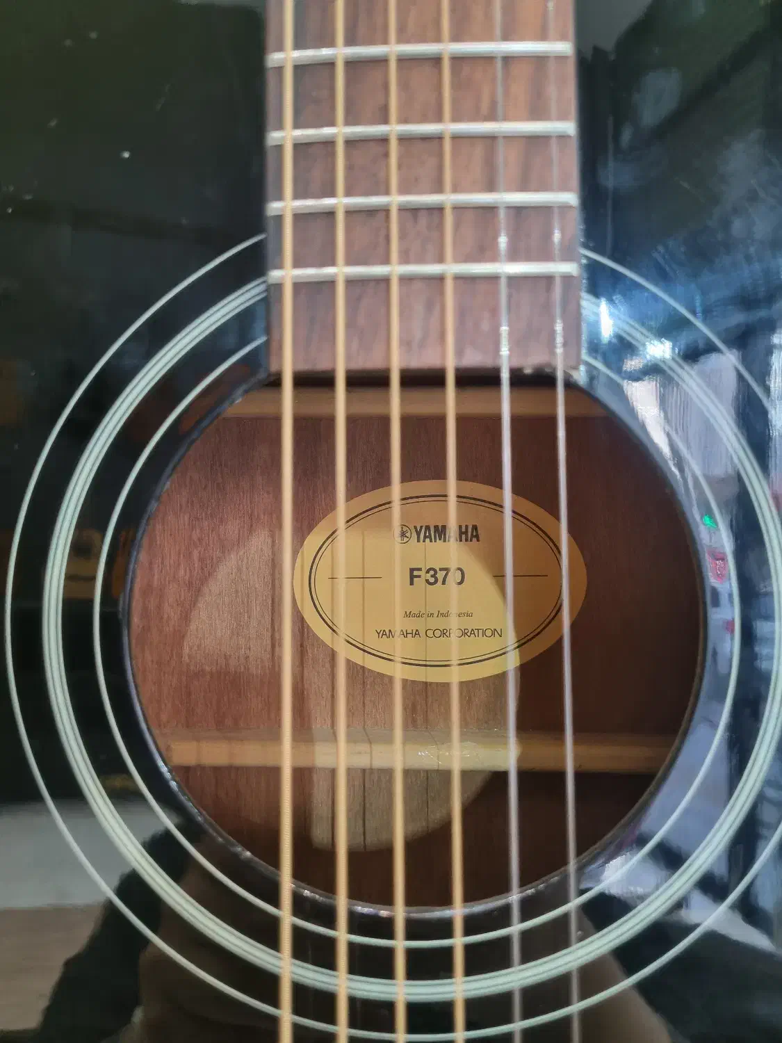 گیتار آکوستیک یاماها F370 BL|گیتار، بیس، امپلیفایر|اردبیل, |دیوار