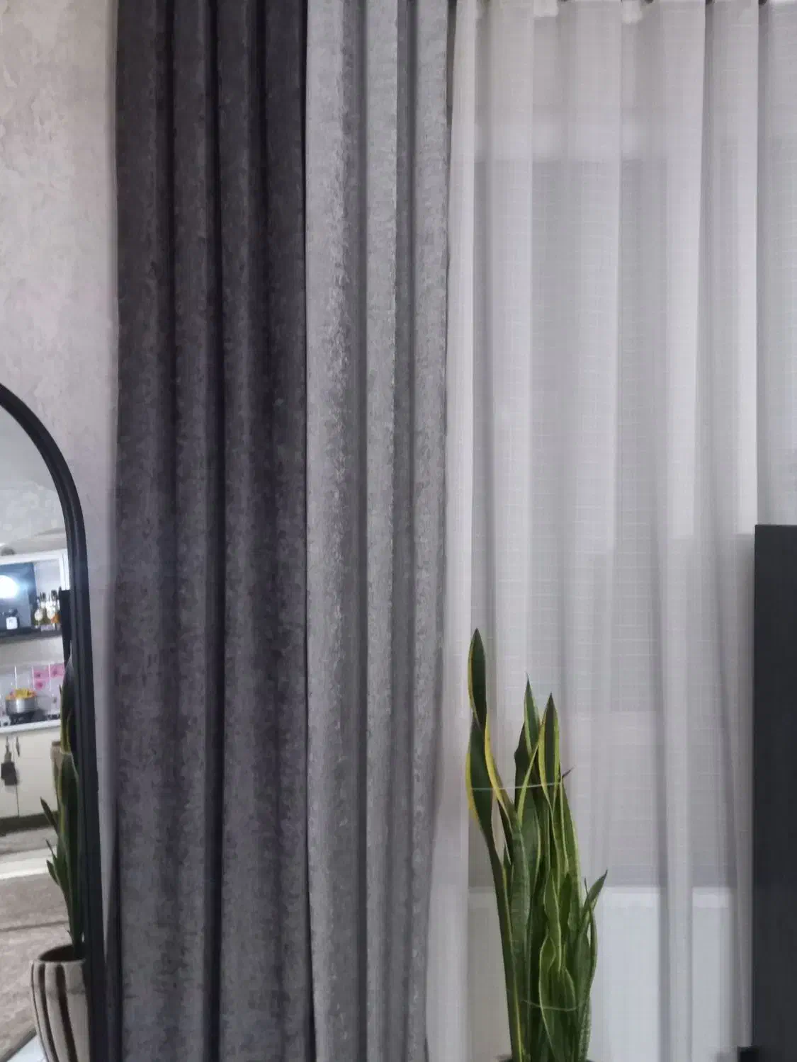 پرده پانچی|پرده، رانر، رومیزی|محمدشهر, همایون ویلا|دیوار