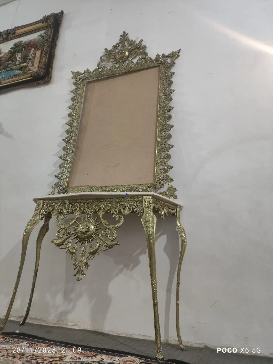 آینه برنز|صنایع دستی و سایر لوازم تزئینی|اندیمشک, |دیوار