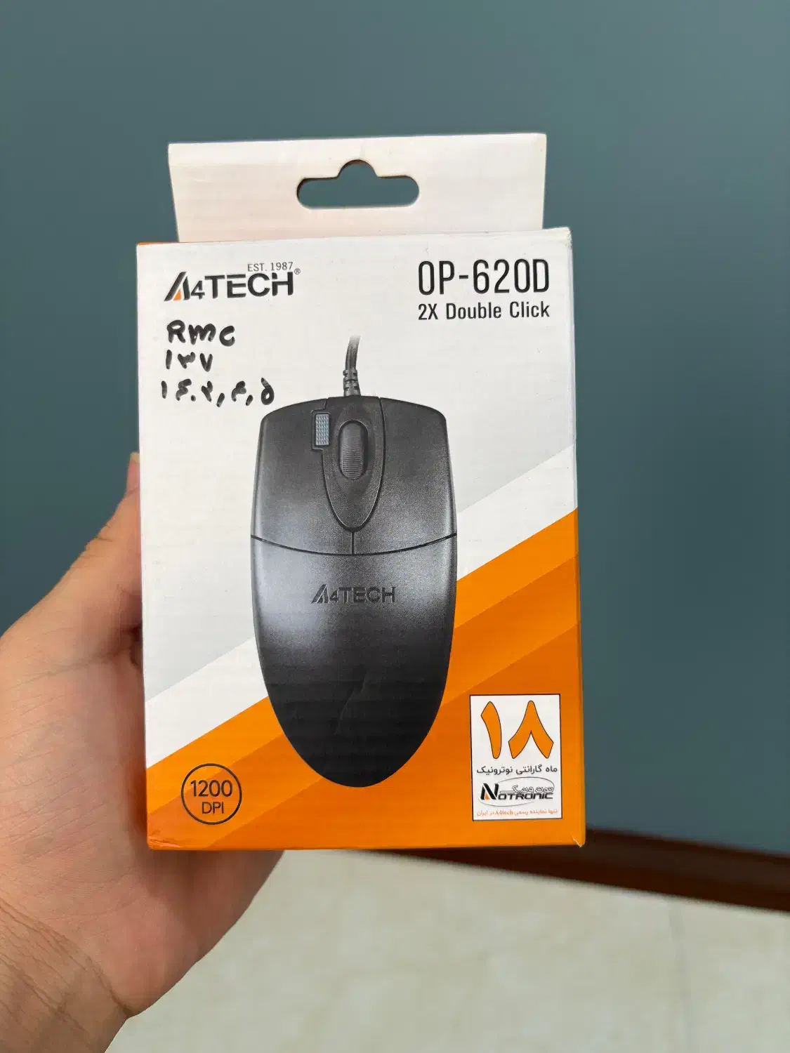 موس A4tech op-620dآکبند(باز نشده)|قطعات و لوازم جانبی رایانه|بابل, |دیوار