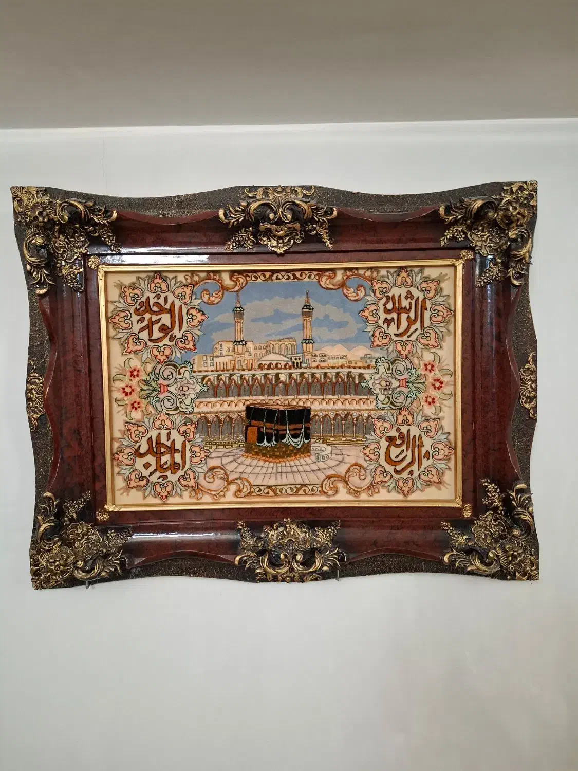 تابلو فرش کعبه دستبافت|تابلو فرش|تبریز, |دیوار