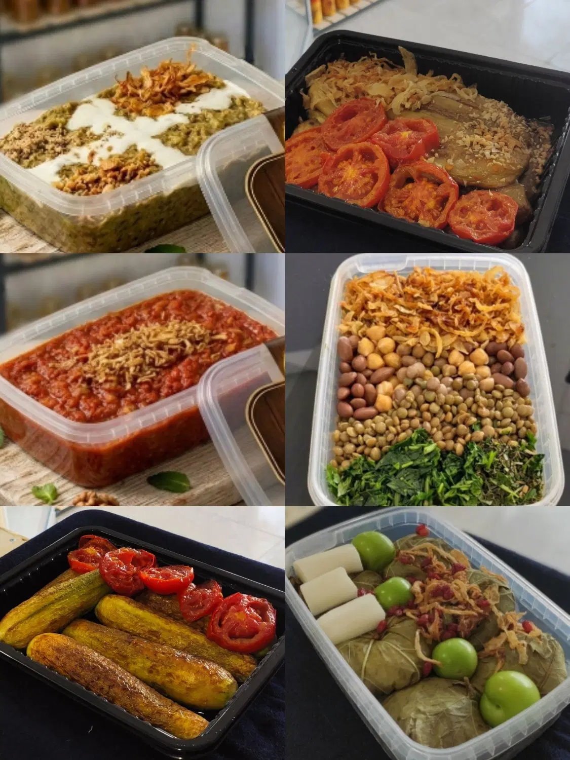 بادمجان کبابی و سرخ شده و دلمه و ابگوجه وکدو جالیز|خوردنی و آشامیدنی|نیشابور, دارایی|دیوار