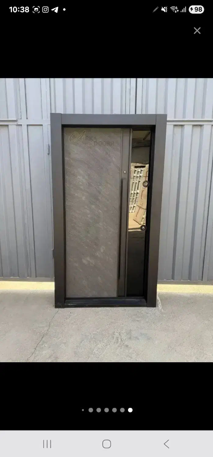 درب مدل cssic2076 کارخانه بابازاده اتاق فلزی آب در|مصالح و تجهیزات ساختمان|کرج, حصارک پایین|دیوار