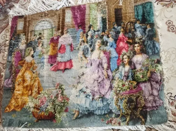 تابلو فرش دستباف نو|تابلو فرش|ورامین, ورامین|دیوار