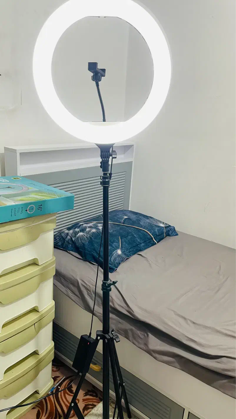 رینگ لایت|دوربین عکاسی و فیلم‌برداری|اهواز, زرگان|دیوار