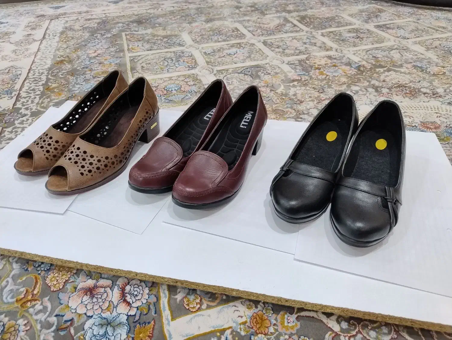 سه جفت کفش زنانه|کیف، کفش، کمربند|کرج, انبار مپنا|دیوار