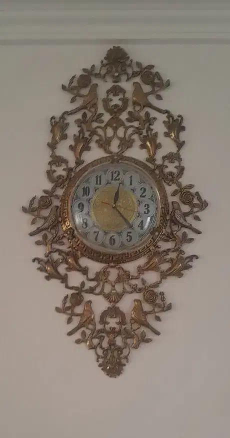 ساعت برنجی|ساعت دیواری و تزئینی|اردبیل, |دیوار