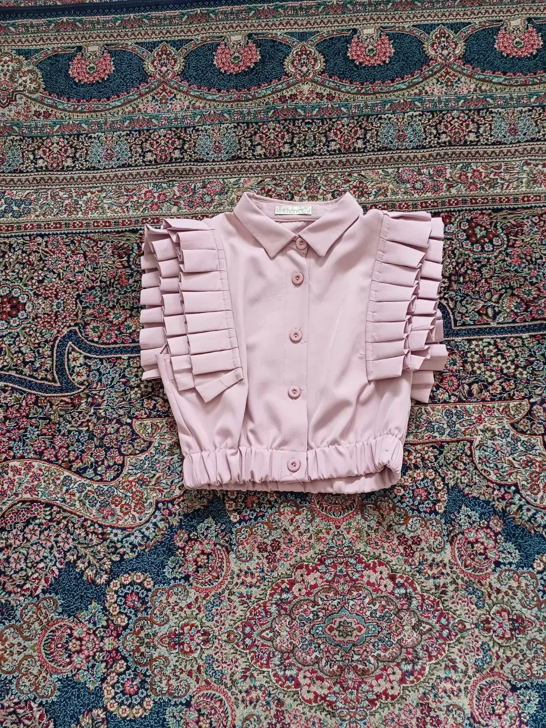 لباس مجلسی خیلی شیک رنگ صورتی قشنگ|لباس|کنگاور, |دیوار